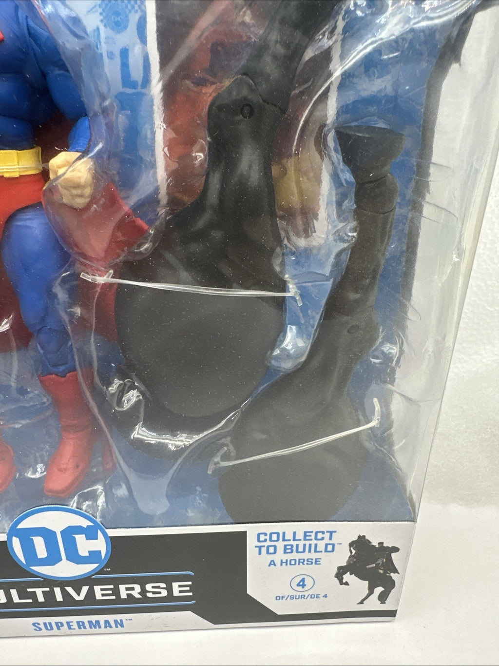 McFarlane DC Multiverse SUPERMAN Batman Dark Night Returns BAF 7" Horse  New3