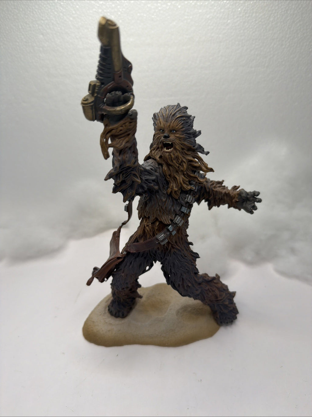 STAR WARS UNLEASHED CHEWBACCA 10” FIGURE (Hasbro, 2004) Nice Rare Lucas Films10