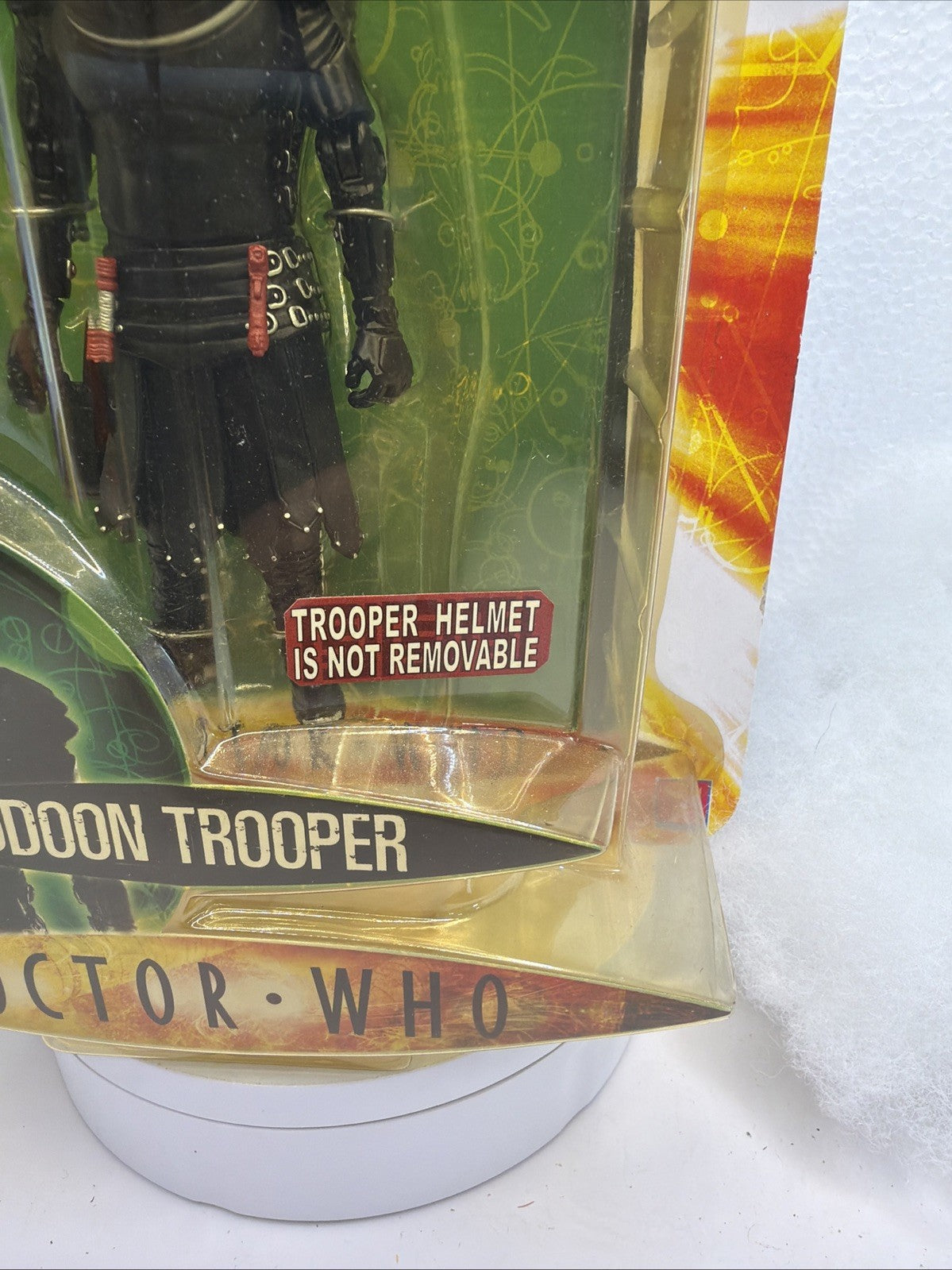 1996 Doctor Who Judoon Trooper New In Yellowing Package. See Pics Series 34