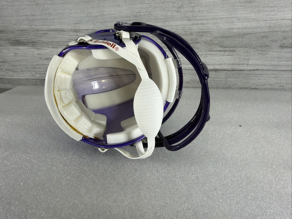 CHRISTIAN PONDER Signed MN  Vikings Mini Helmet NO COA PLEASE READ,AUTHENTIC10
