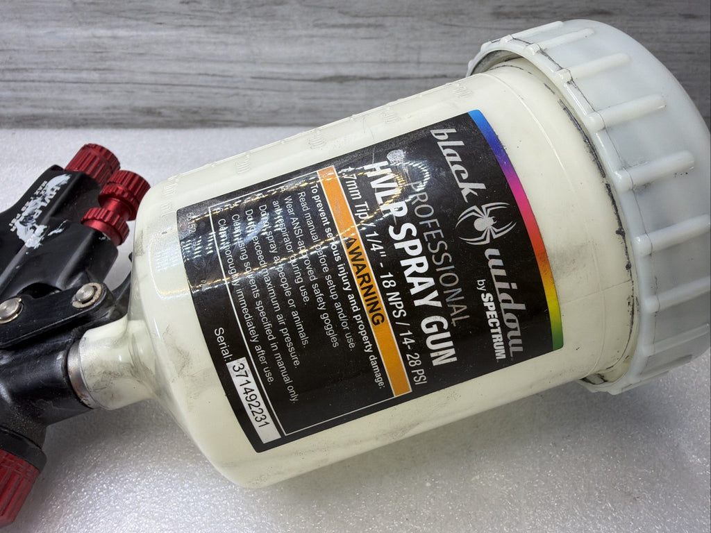 Black Widow Spectrum HVLP Paint Gun3