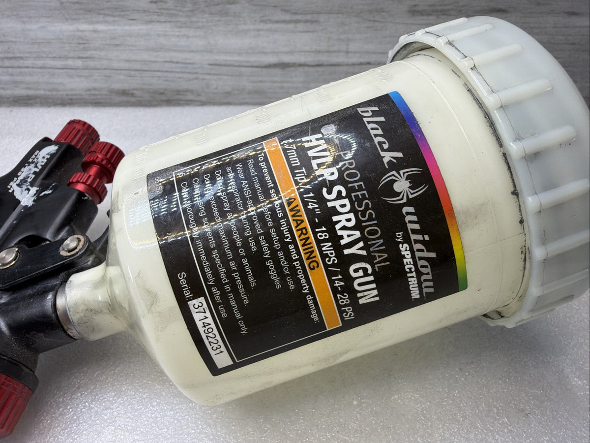 Black Widow Spectrum HVLP Paint Gun3