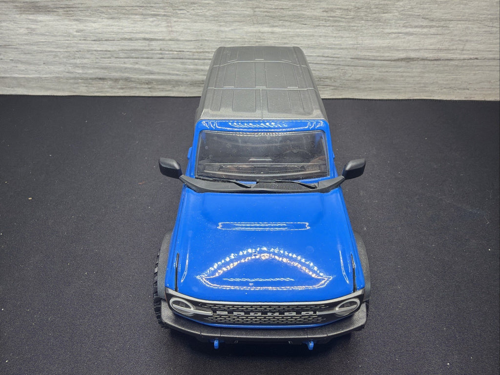Jada Just Trucks 1:24 2021 Ford Bronco Blue Diecast Truck Nice No Box3
