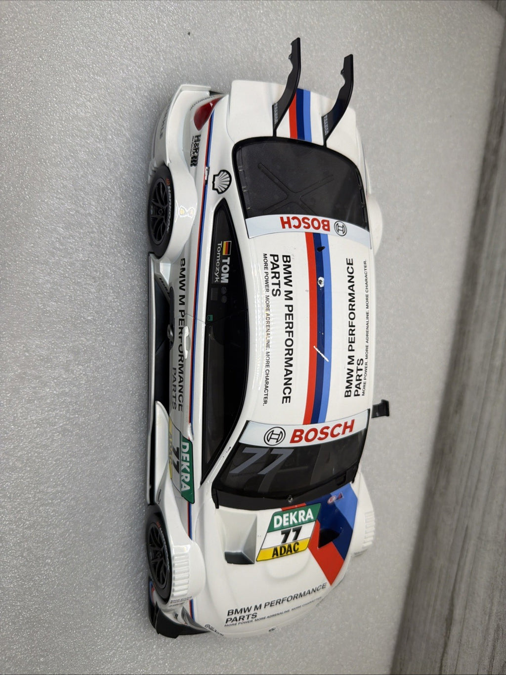BMW M4 DTM #77 Tomczyk 2015 1:18 Norev BMW M Performance Dealer Model  READ!!!2