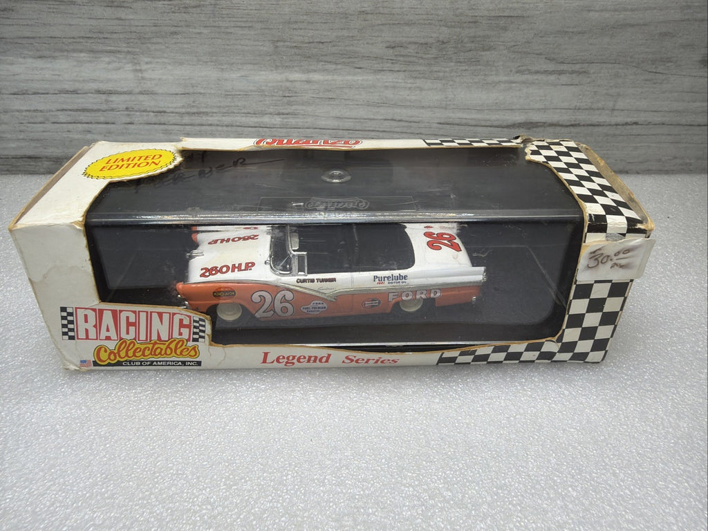 Curtis Turner #26 Ford Convertable Quartzo Legend Series  1/43rd Signed Read0
