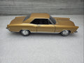 1965 BUICK RIVIERA GRAND SPORT HARD TOP WELLY 24072 1/24 DIECAST CAR GOLD NO BOX0