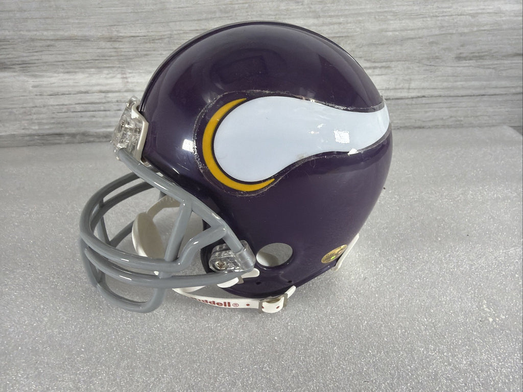 BUD GRANT Signed Minnesota Vikings Mini Helmet NO COA PLEASE READ,AUTHENTIC5