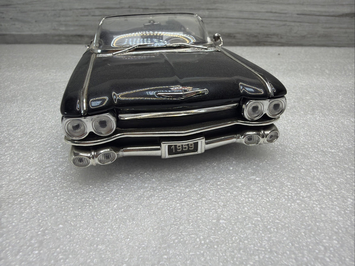 Jada Diecast 1:24 Street Low Metallic Black  1959 Cadillac Eldorado Model VGC!7