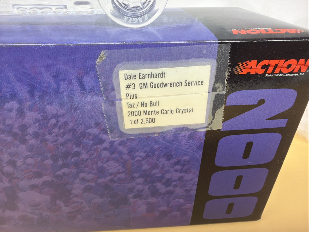 Dale Earnhardt SR #3 Taz / No Bull CRYSTAL CAR 1/24 2000 Monte Carlo XTRA  RARE2
